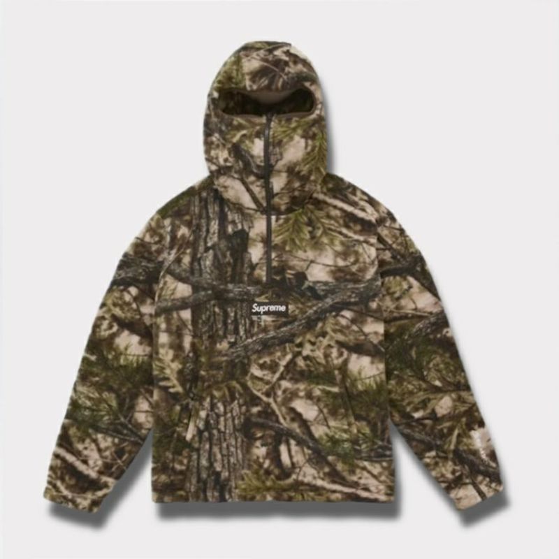 Supreme シュプリーム 2025AW Polartec Face Mask Half Zip Hooded