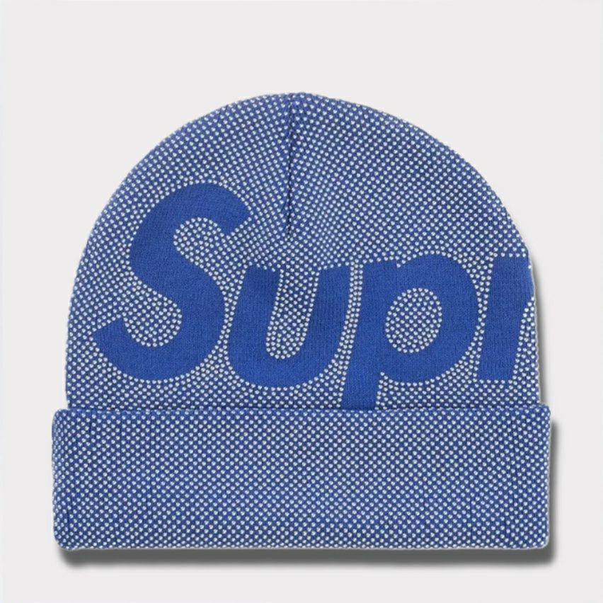 Supreme シュプリーム 2025AW Studded Knockout Big Logo Beanie スタッズ ノックアウト ビッグ ロゴ ビーニー ロイヤル