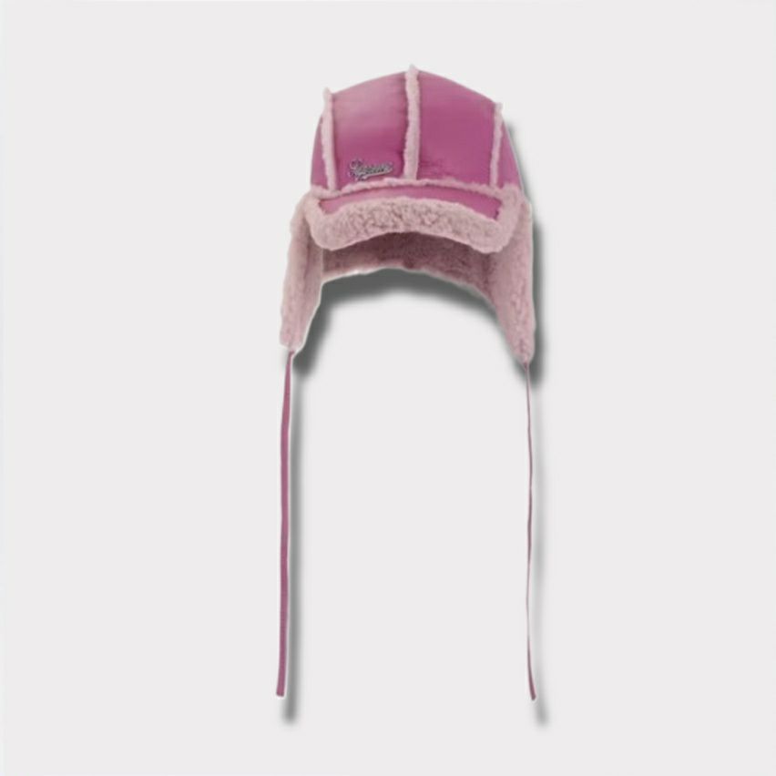 Supreme シュプリーム 2025AW Shearling Lined Earflap Cap　シアリング ラインド イヤーフラップ キャップ　ピンク2