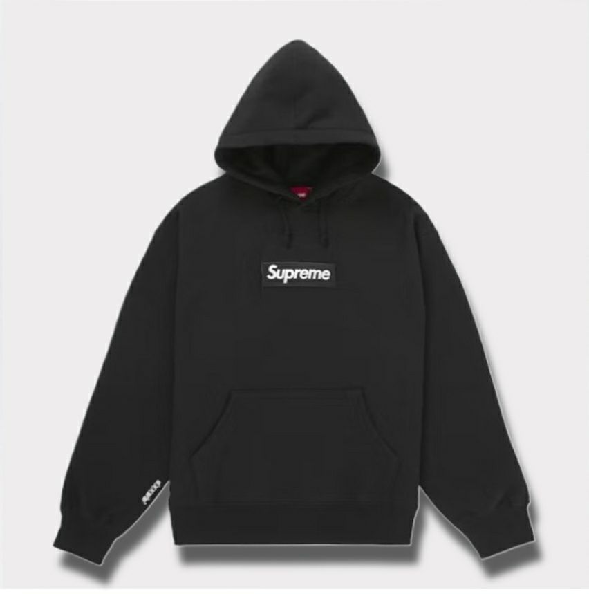 Supreme シュプリーム 2025AW Box Logo Hooded Sweatshirt ボックスロゴフードパーカー ブラック