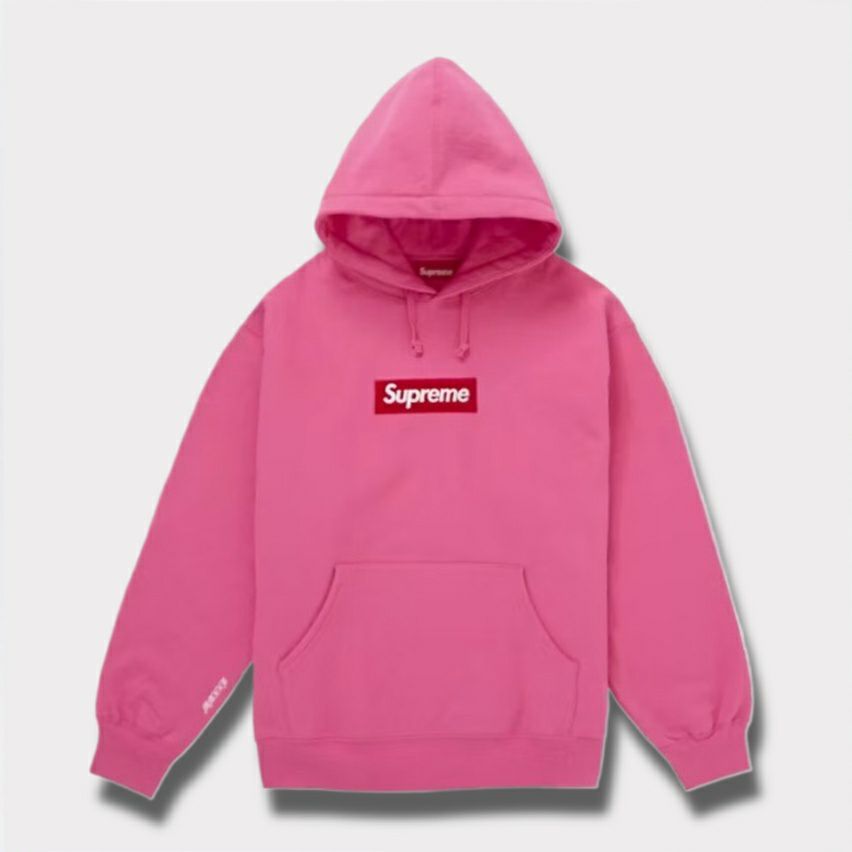  Supreme シュプリーム 2025AW Box Logo Hooded Sweatshirt ボックスロゴフードパーカー マゼンタ