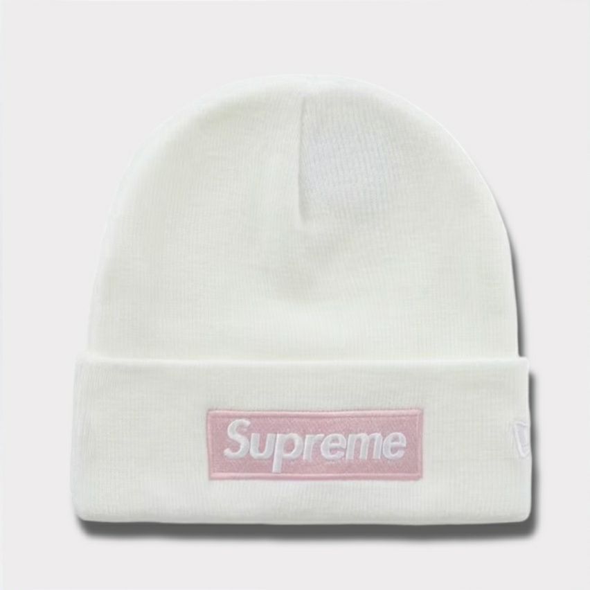Supreme シュプリーム 2025AW New Era Box Logo Beanie ニューエラ ボックスロゴビーニー ホワイト