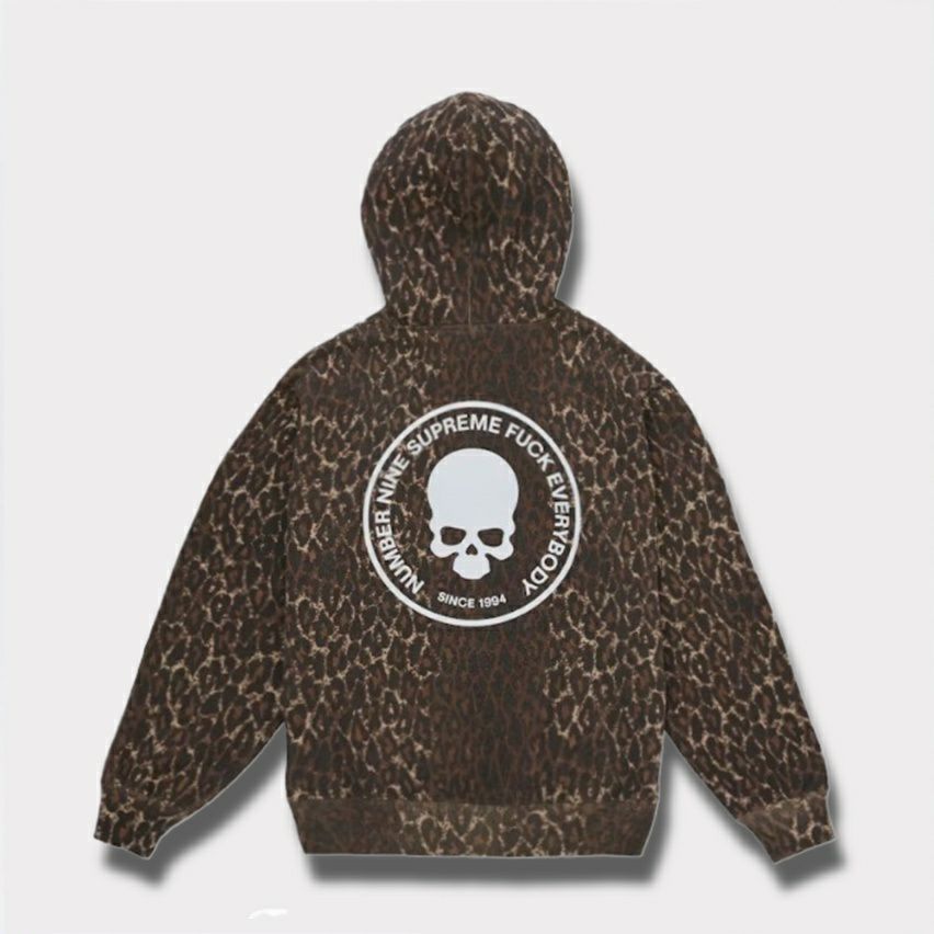 Supreme シュプリーム 2025AW Number (N)ine Hooded Sweatshirt ナンバーナイン フードパーカー レオパード