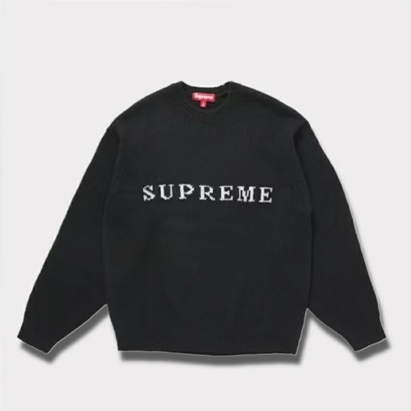 Supreme シュプリーム 2025AW Contrast Logo Sweater コントラストロゴ