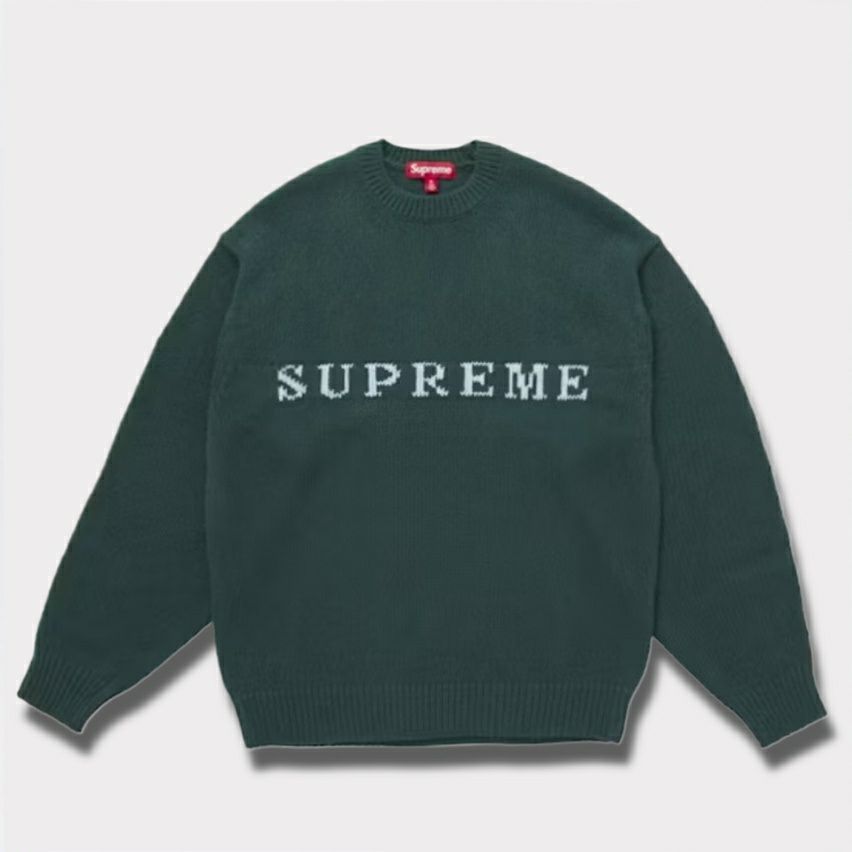 Supreme シュプリーム 2025AW Contrast Logo Sweater コントラストロゴ