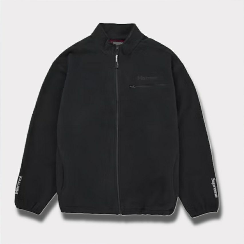 Supreme シュプリーム 2025AW Marmot Fleece Jacket マーモット フリースジャケット ブラック