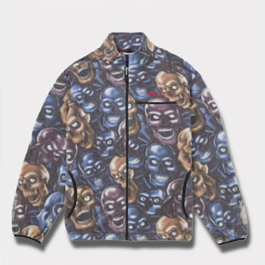 Supreme シュプリーム 2025AW Marmot Fleece Jacket マーモット フリースジャケット スカルパイル