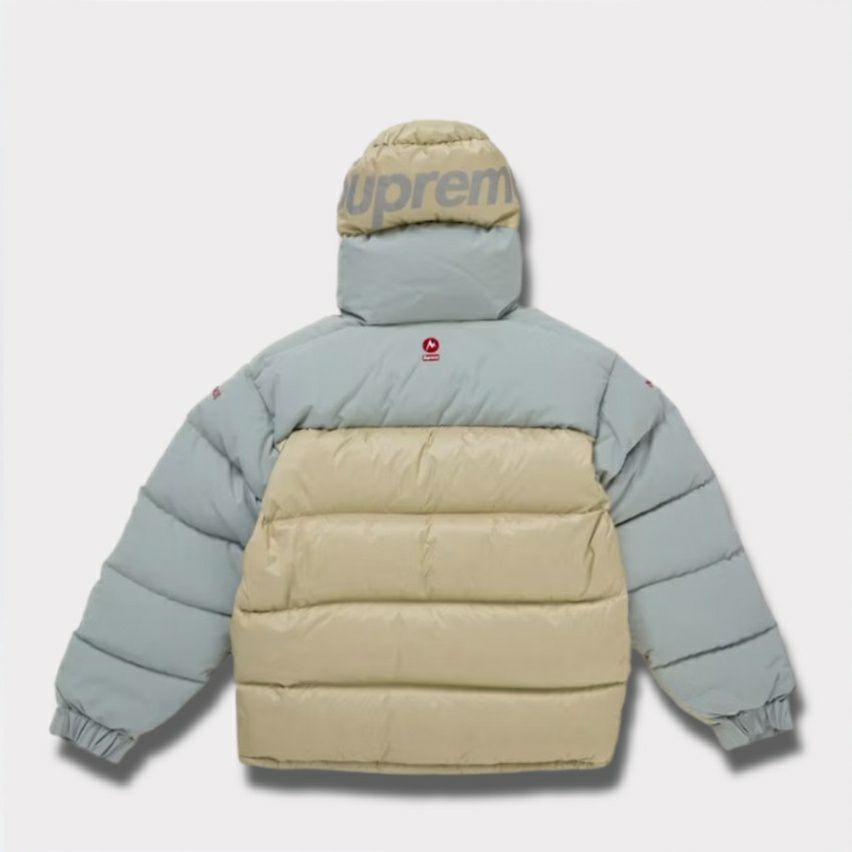 Supreme シュプリーム 2025AW Marmot 800-Fill Down Parka マーモット 800フィルダウンパーカー タン1