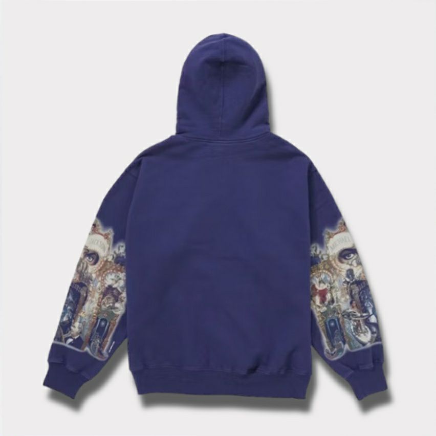 Supreme シュプリーム 2025AW Michael Jackson Dangerous Zip Up Hooded Sweatshirt マイケルジャクソン デンジャラス ジップアップフードパーカー ネイビー2