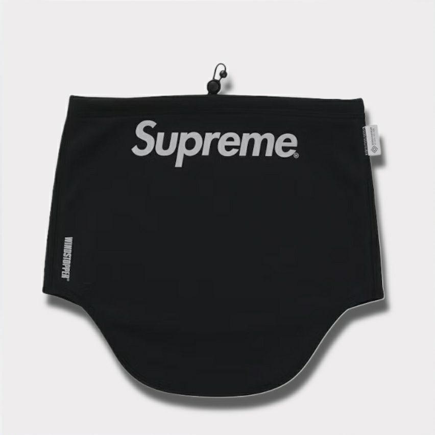  Supreme シュプリーム 2025AW Windstopper Neck Gaiter ウィンドストッパーネックゲイター ネックウォーマー ブラック
