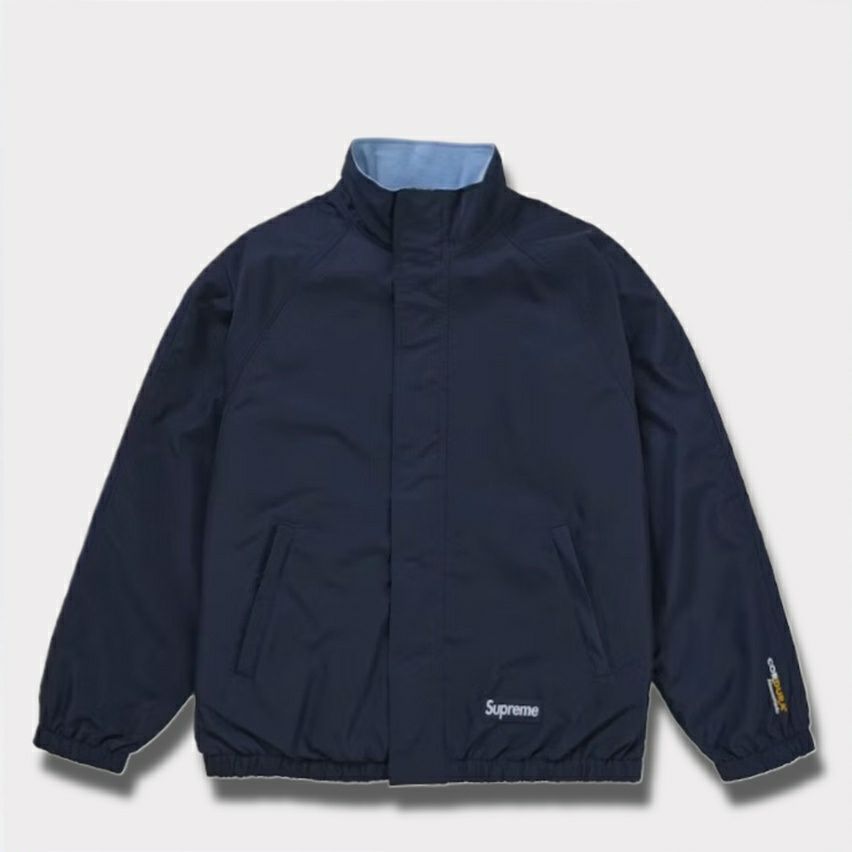 ジャケット・アウター Supreme x ANTIHERO Stadium Jacket Blue Supreme ANTIHERO Stadium Jacket アンチヒーロー (Supreme/スタジャン